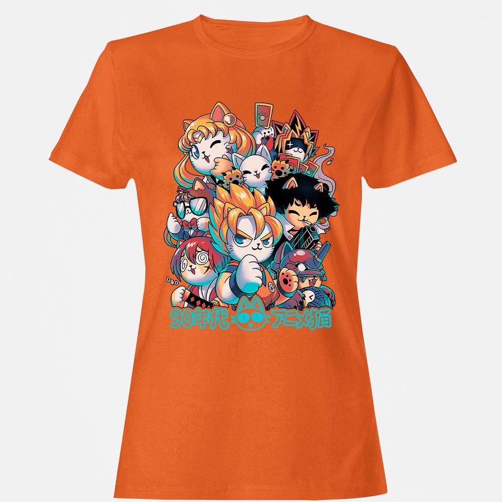 Women's T-Shirt - 2Z4CZQ69 - Orange - 11
