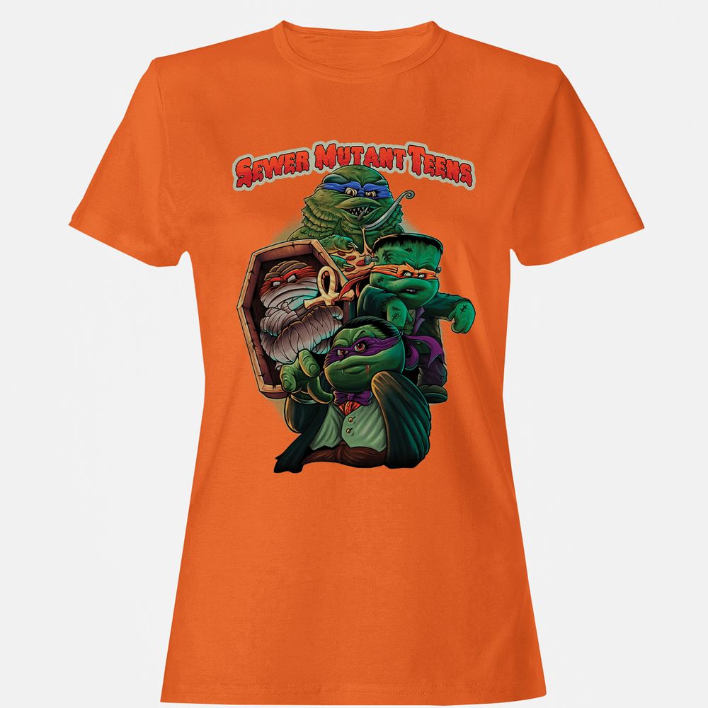 Women's T-Shirt - 1PRK9B9W - Orange - 11