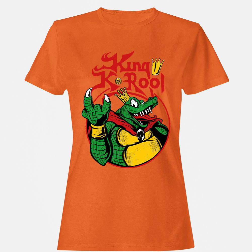 Women's T-Shirt - E1CYF88K - Orange - 11