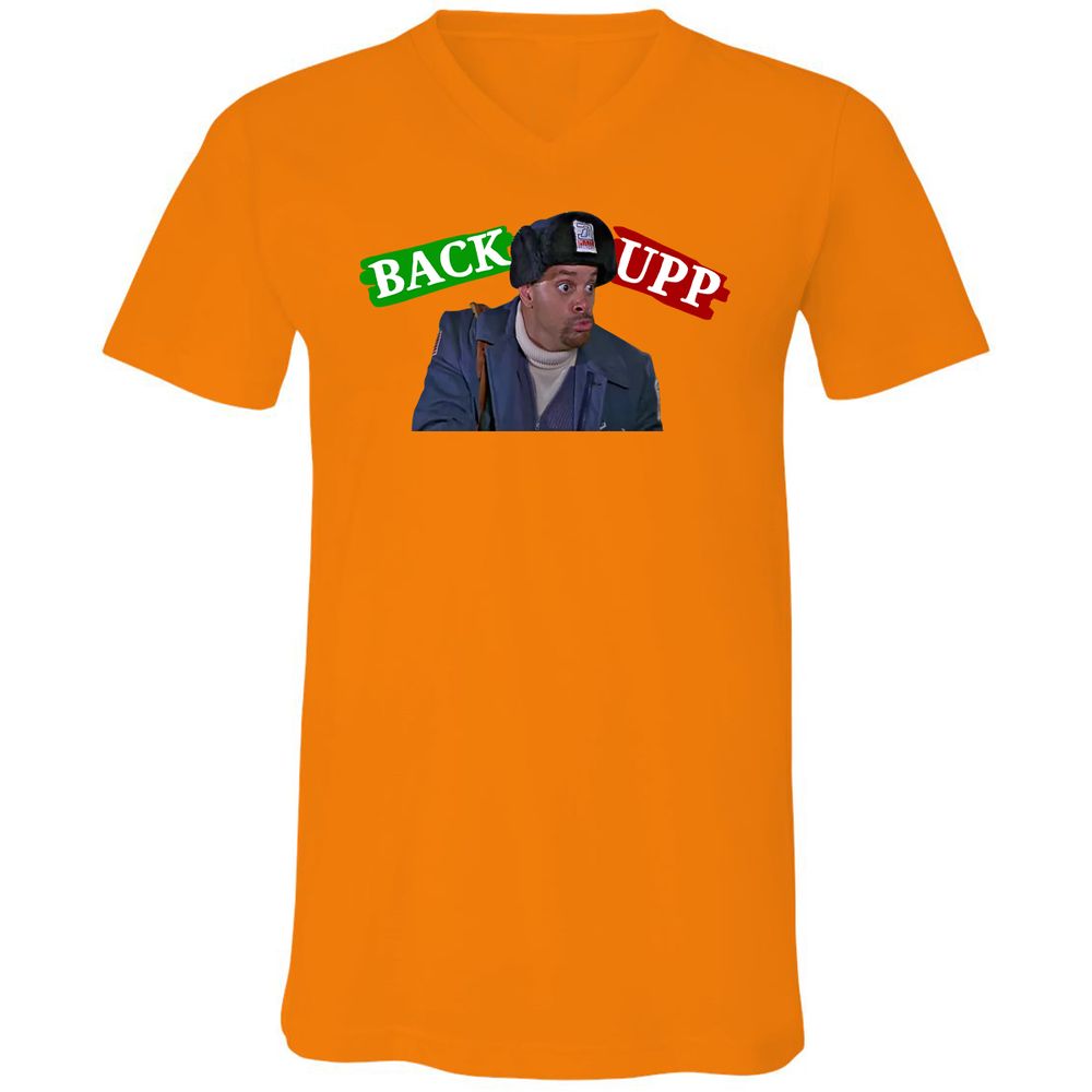 Unisex V-Neck T-Shirt - BVZC16RK - Orange - 11