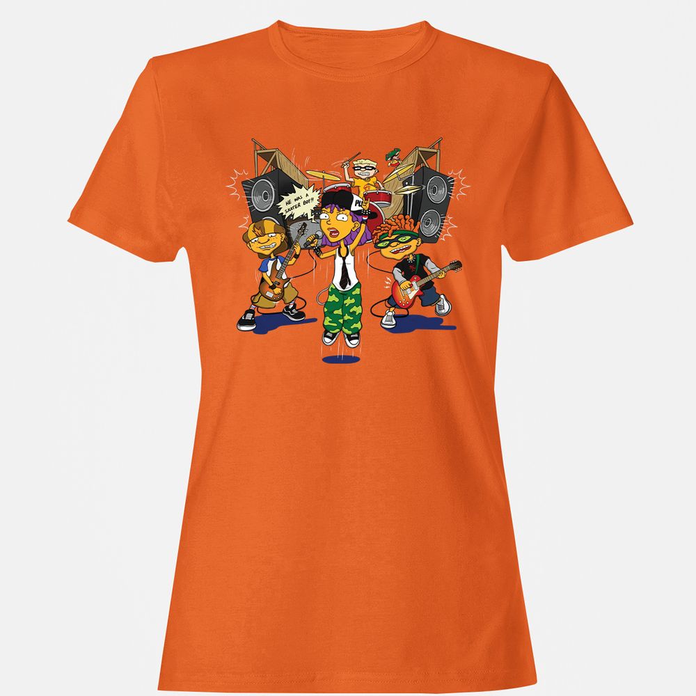Women's T-Shirt - UXXP7ZWW - Orange - 11