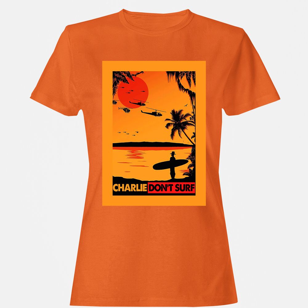 Women's T-Shirt - RLH2EABS - Orange - 11
