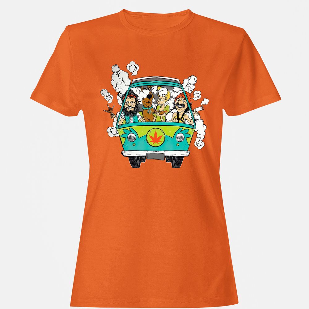 Women's T-Shirt - 8MAN6W84 - Orange - 11