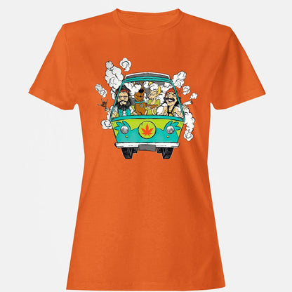 Women's T-Shirt - 8MAN6W84 - Orange - 11