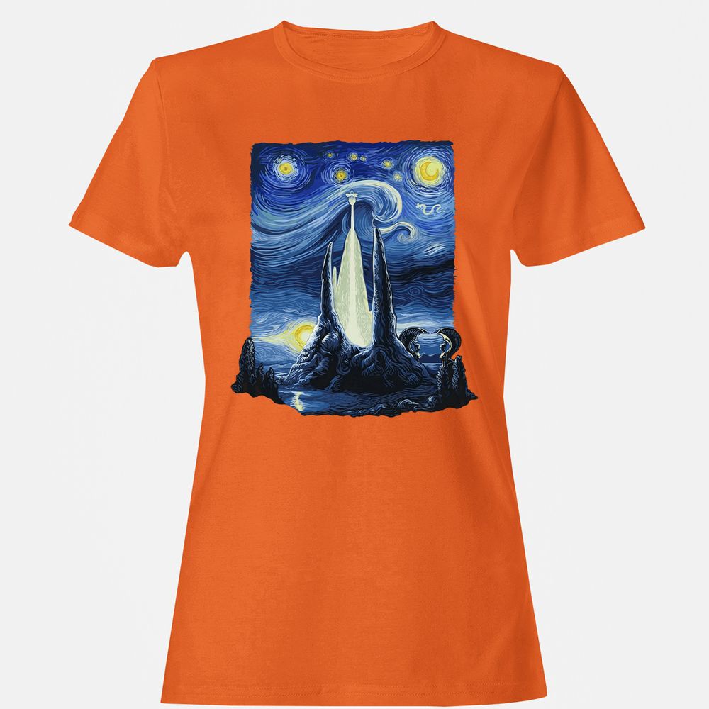 Women's T-Shirt - Q8VD7K95 - Orange - 11