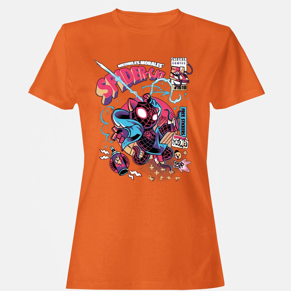 Women's T-Shirt - NHDQLP28 - Orange - 11