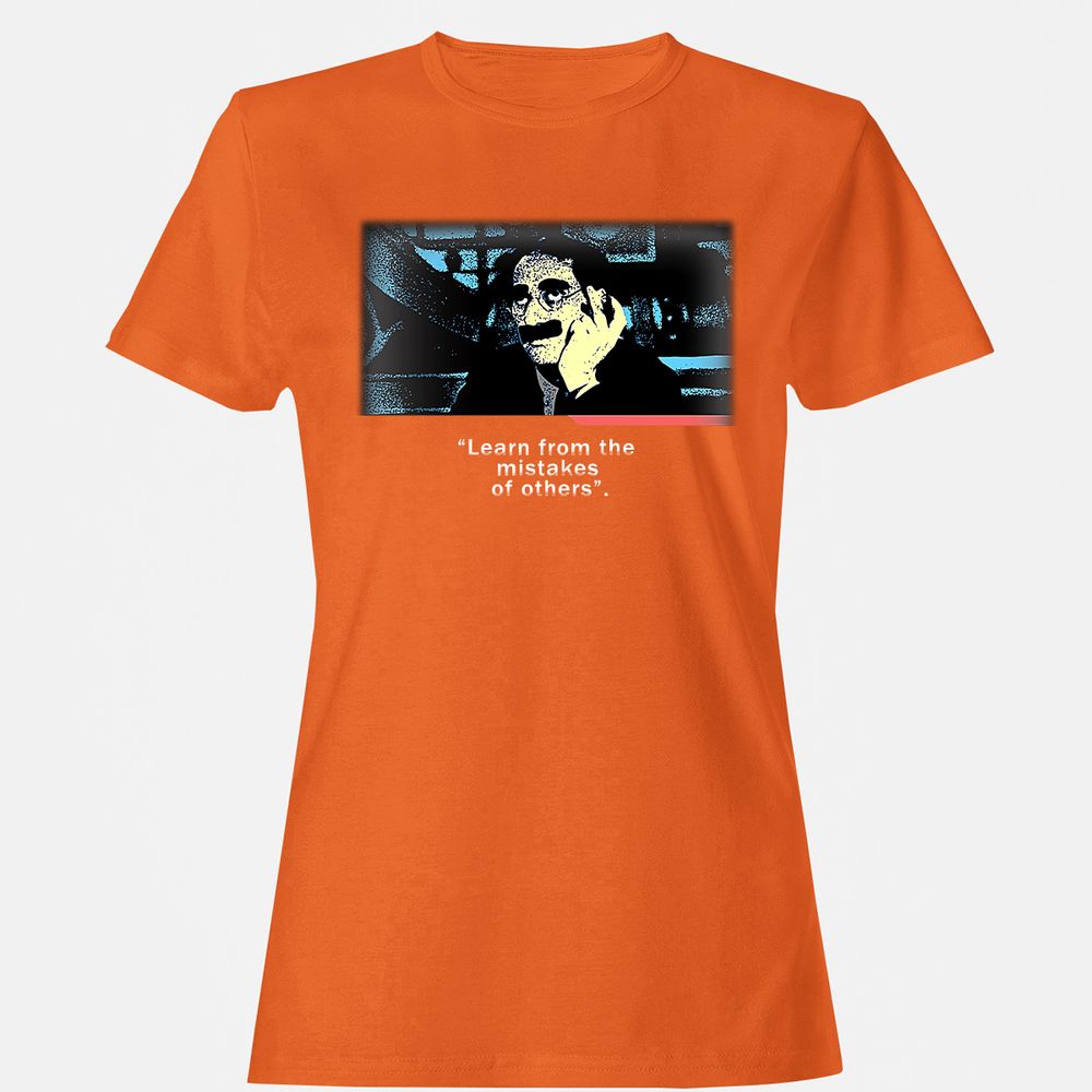 Women's T-Shirt - Q7JYAJTL - Orange - 11