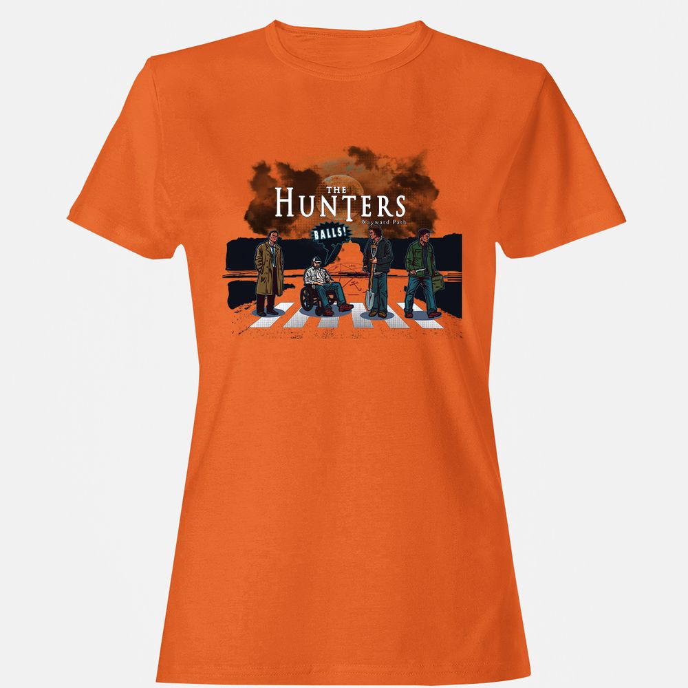 Women's T-Shirt - E6RH3PVZ - Orange - 11