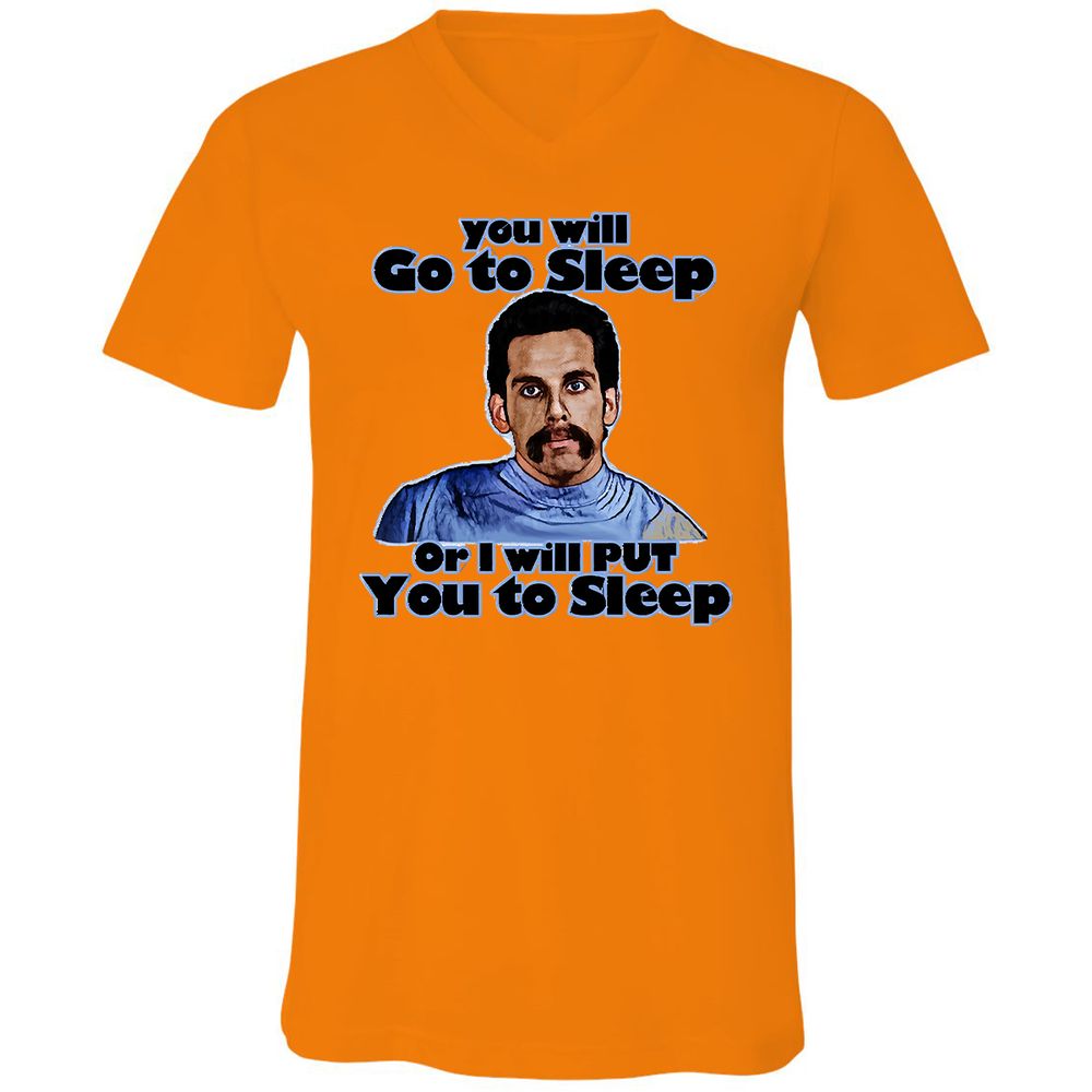 Unisex V-Neck T-Shirt - 1J1J2238 - Orange - 11