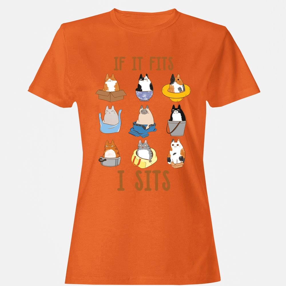 Women's T-Shirt - 2TJBJF65 - Orange - 11