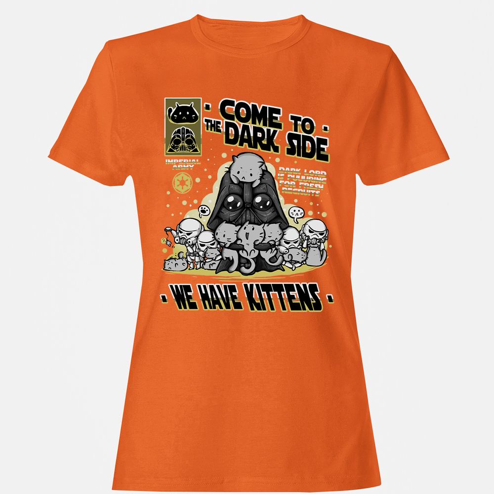 Women's T-Shirt - DKQVTQ1X - Orange - 11