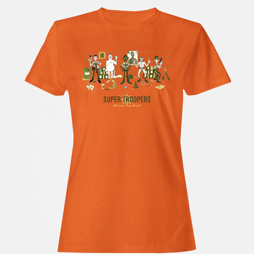Women's T-Shirt - 3D8UY2FF - Orange - 11