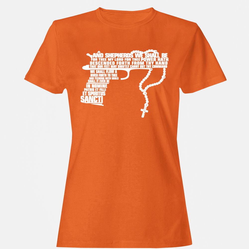 Women's T-Shirt - N7Z9SMMJ - Orange - 11
