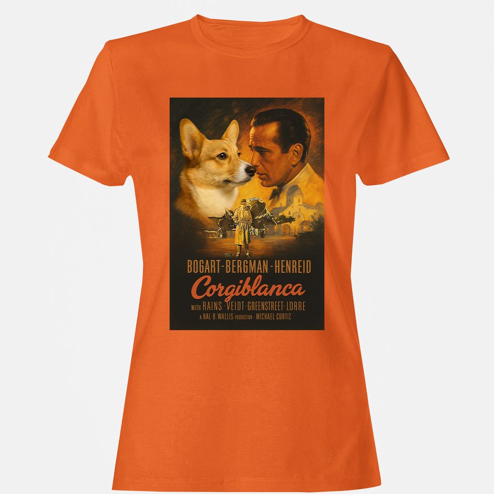 Women's T-Shirt - T4U842JL - Orange - 11
