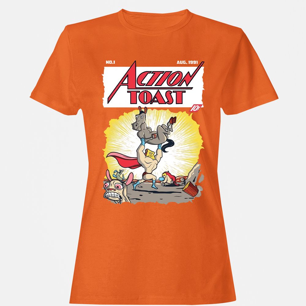 Women's T-Shirt - 161PL9HN - Orange - 11