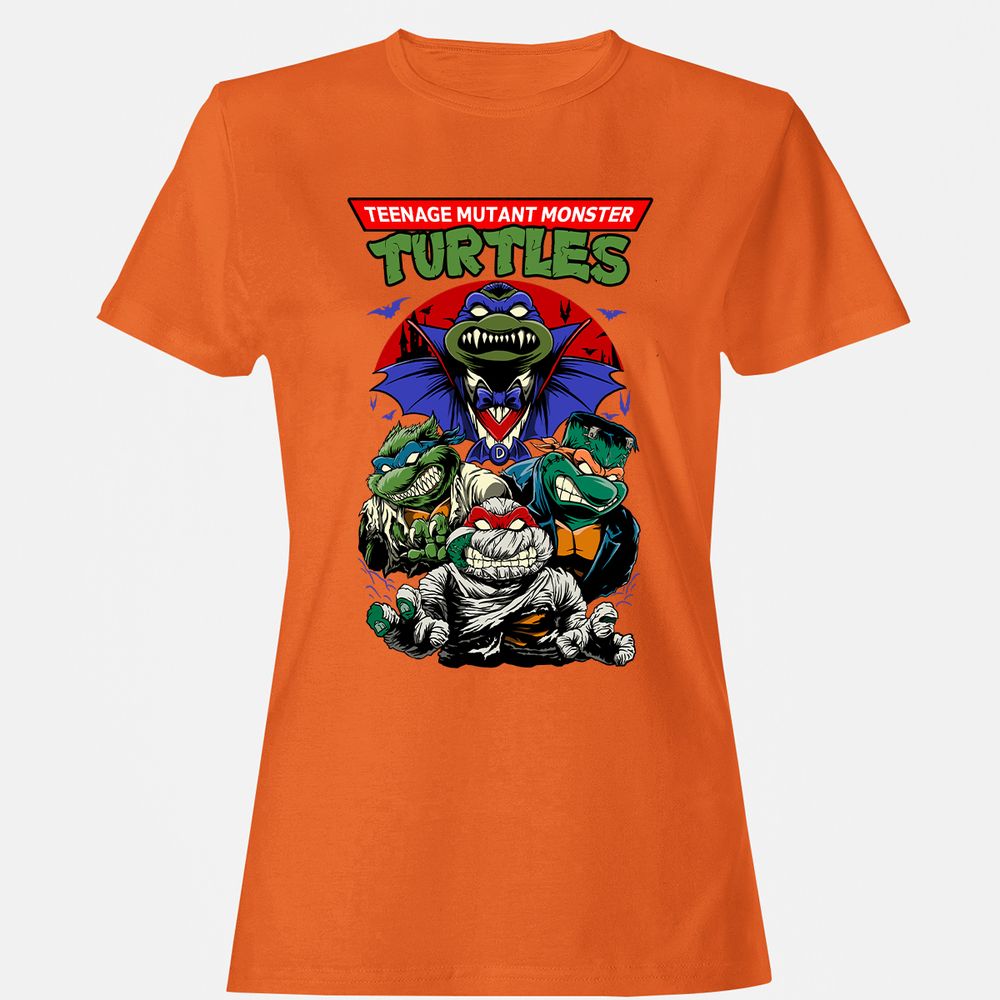 Women's T-Shirt - Z1E5YU3C - Orange - 11