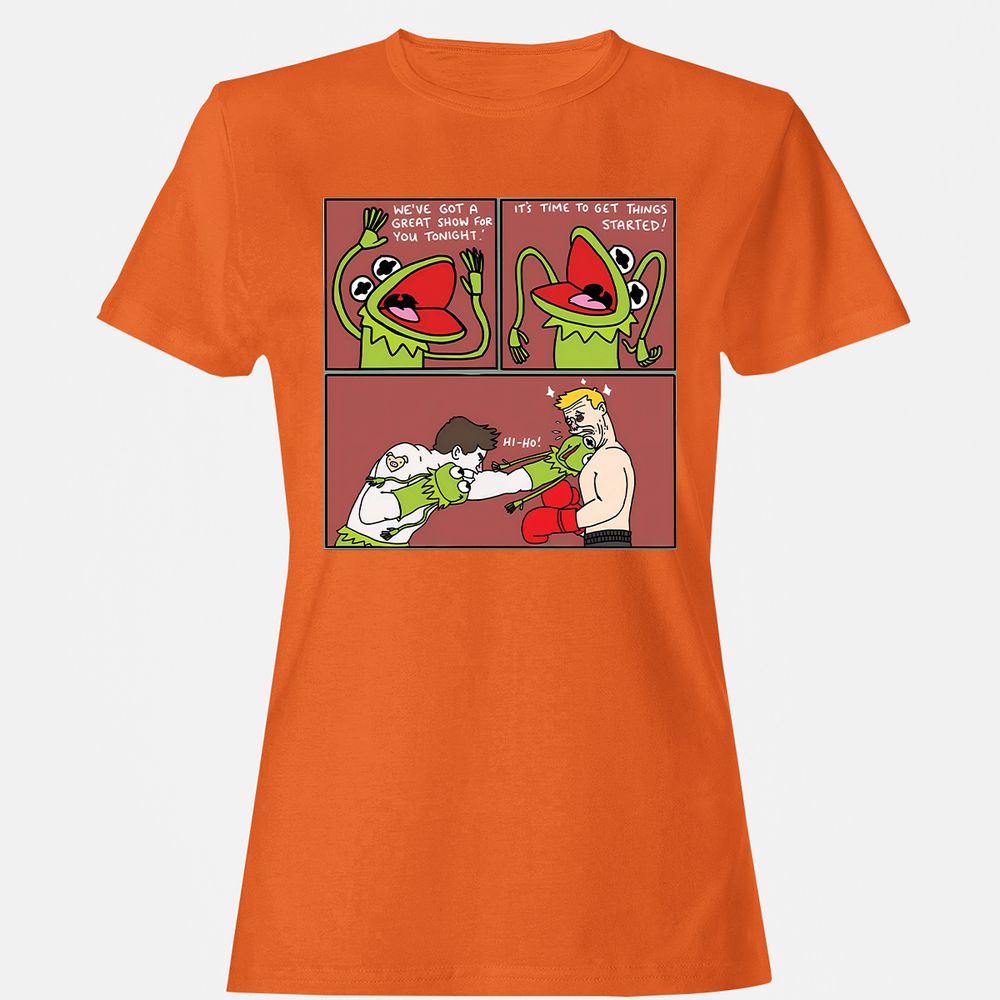 Women's T-Shirt - CU15X7N6 - Orange - 11