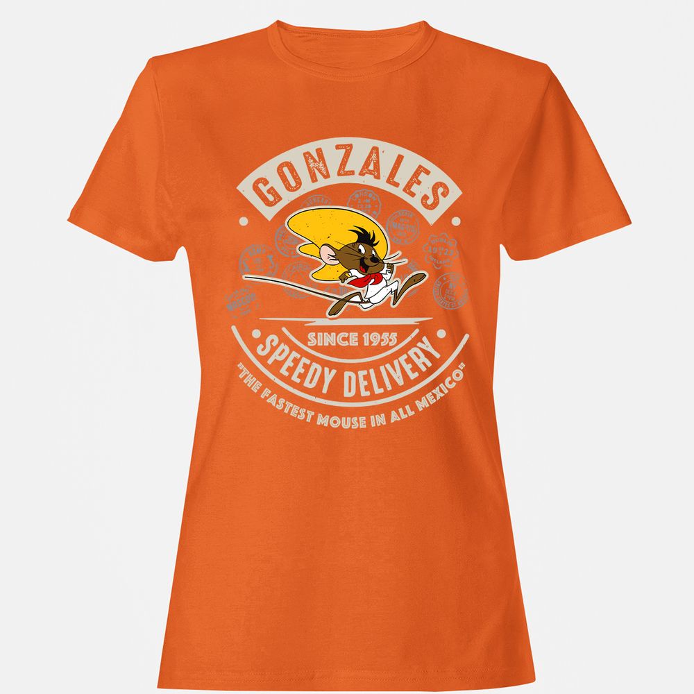 Women's T-Shirt - SBYV7E6M - Orange - 11