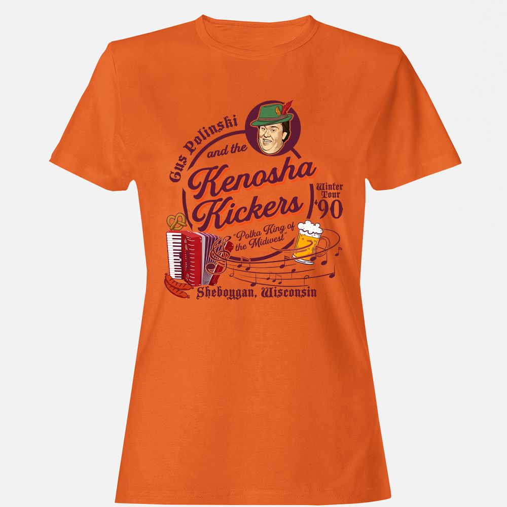 Women's T-Shirt - PB9NDCX1 - Orange - 11