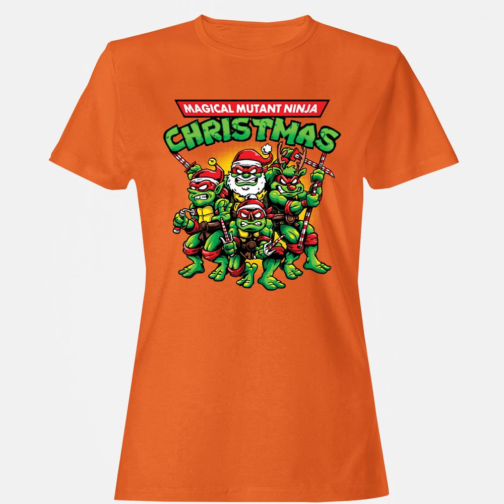 Women's T-Shirt - 48ZASNZK - Orange - 11