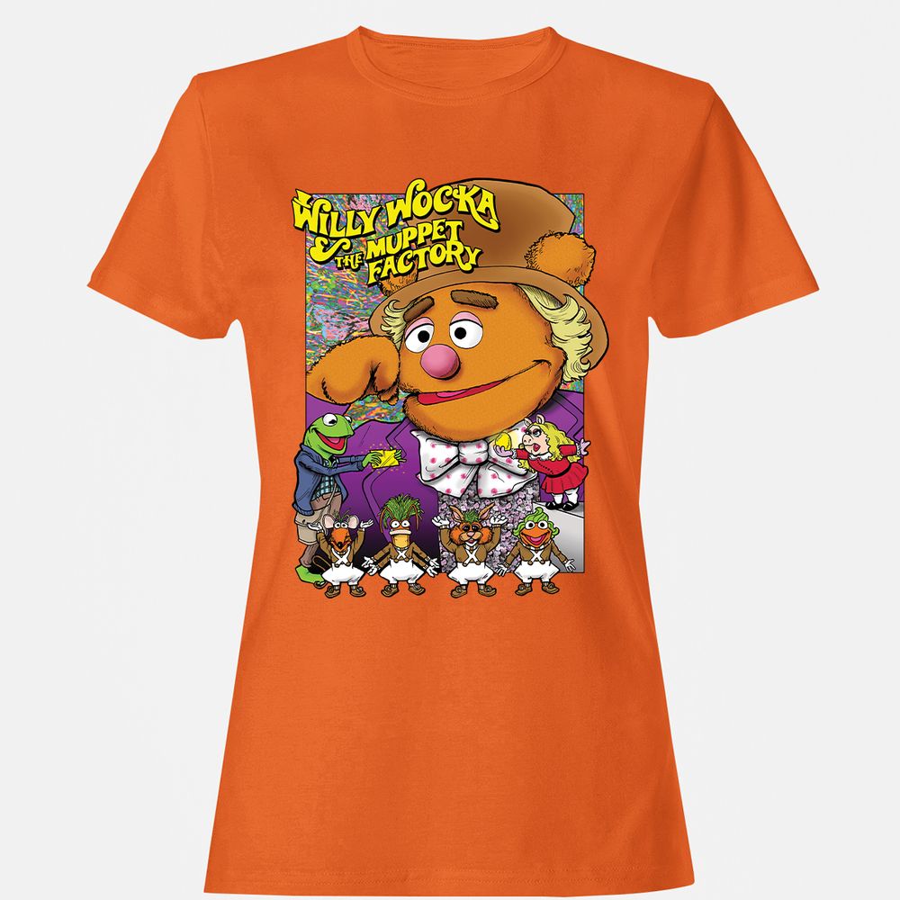 Women's T-Shirt - EY3BYHFQ - Orange - 11