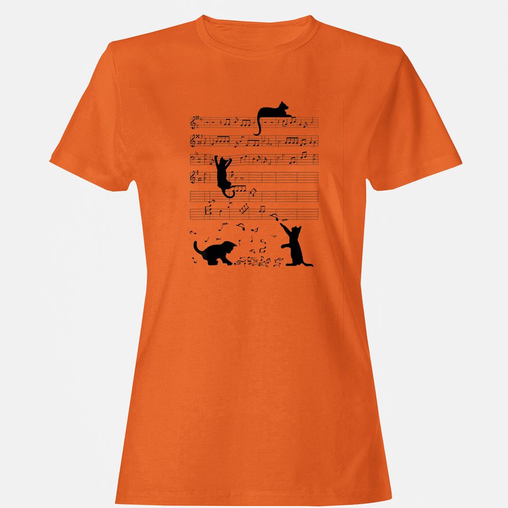 Women's T-Shirt - S5K95JTV - Orange - 11