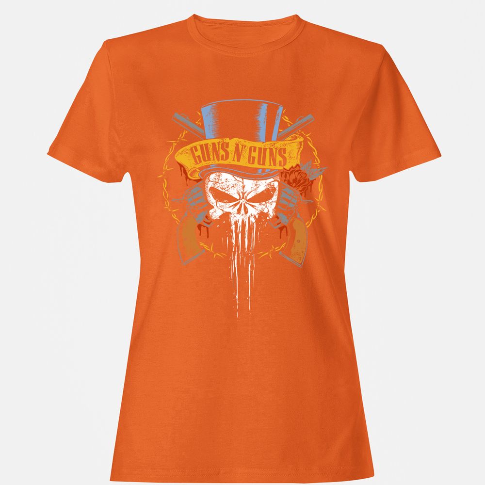 Women's T-Shirt - DR1ZJE3M - Orange - 11