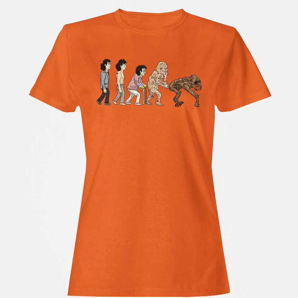 Women's T-Shirt - TPVKCJY4 - Orange - 11