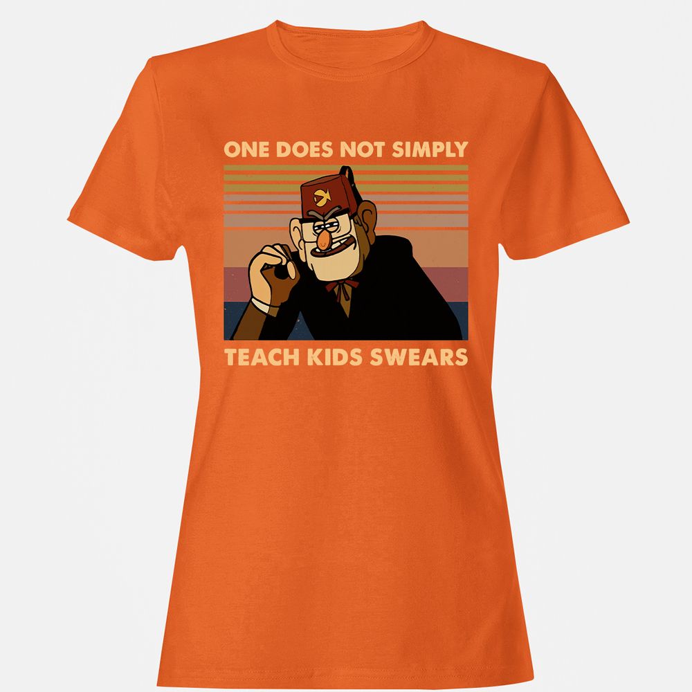 Women's T-Shirt - NQNUX48V - Orange - 11