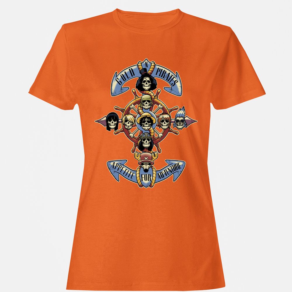 Women's T-Shirt - QKD6CBW2 - Orange - 11