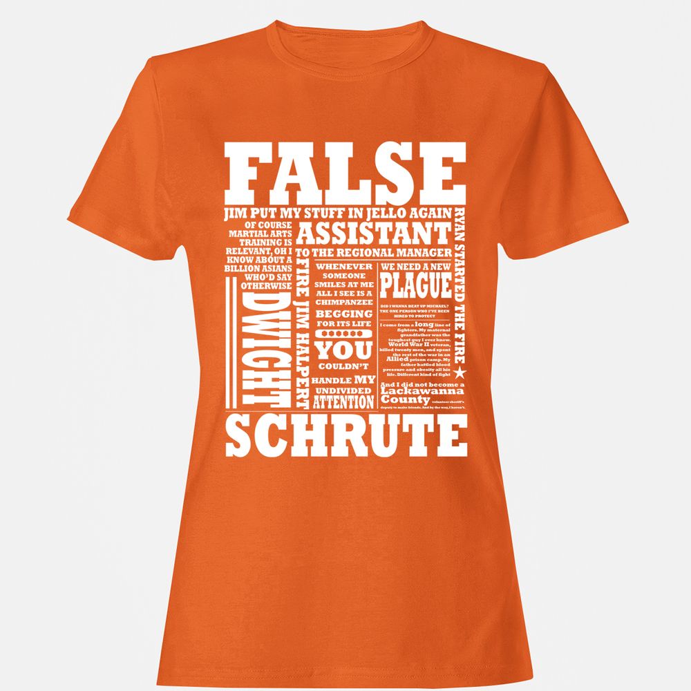 Women's T-Shirt - NEYKQ3CS - Orange - 11