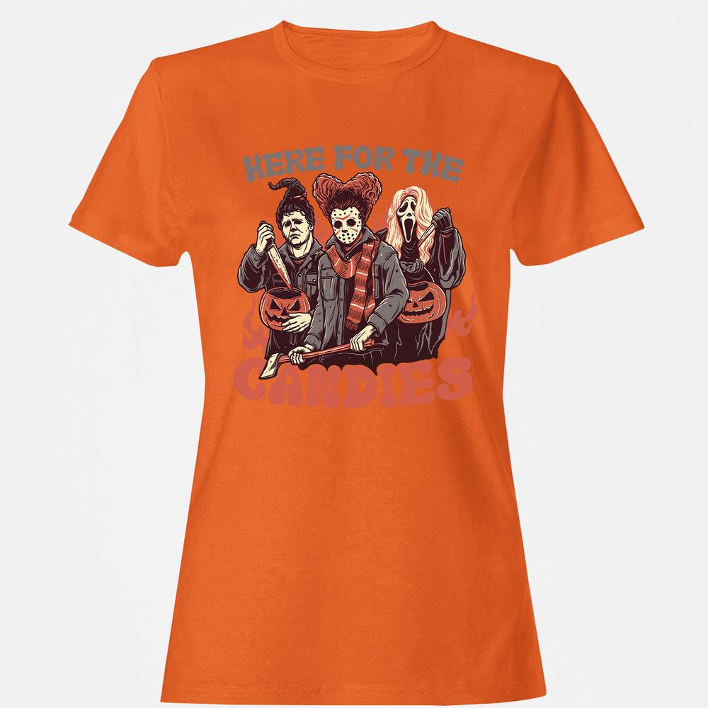 Women's T-Shirt - L22XJ8R3 - Orange - 11