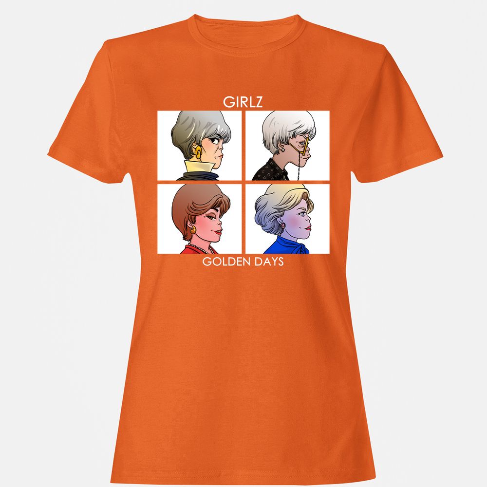 Women's T-Shirt - HWM4QQZY - Orange - 11