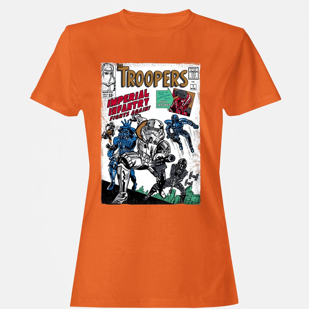 Women's T-Shirt - 2X82ASSM - Orange - 11