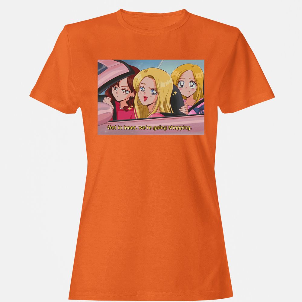 Women's T-Shirt - RAX7KFBJ - Orange - 11