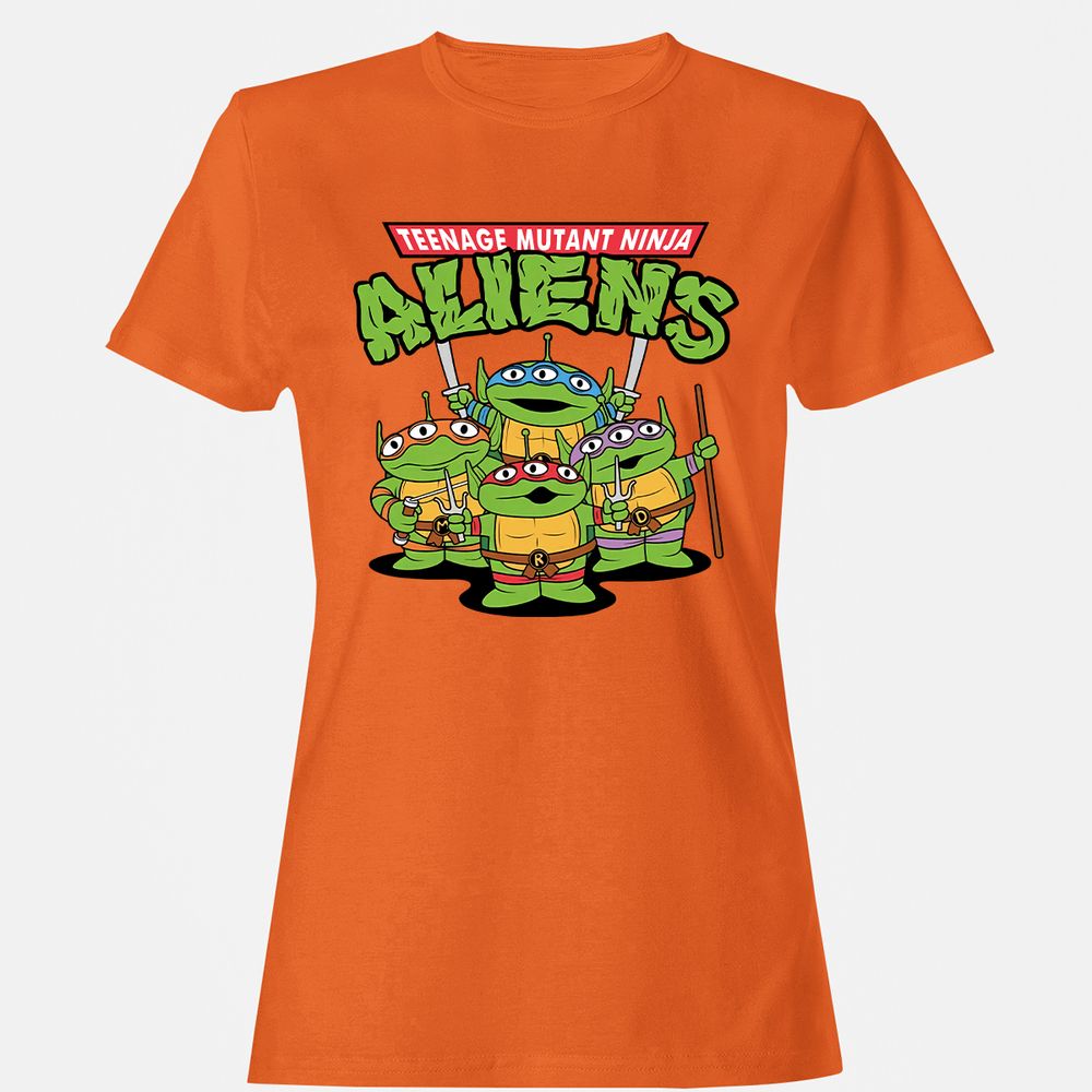 Women's T-Shirt - NX3YX5YQ - Orange - 11