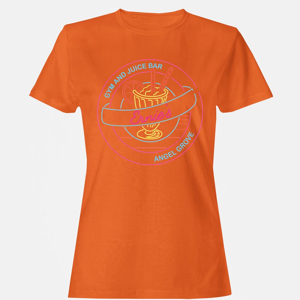 Women's T-Shirt - 5XKSLUWJ - Orange - 11