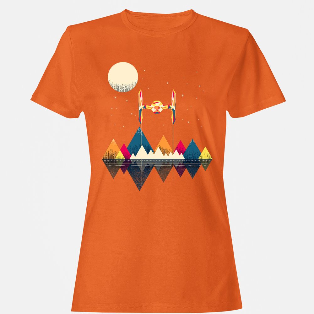 Women's T-Shirt - L8E3E53W - Orange - 11