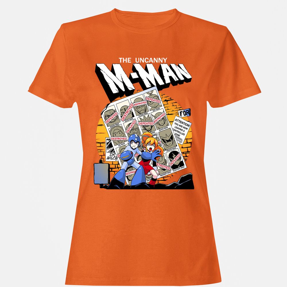 Women's T-Shirt - KY8UN2QR - Orange - 11