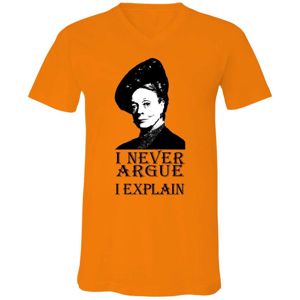 I never argue - Orange - 11