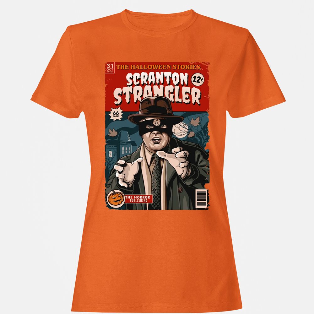 Women's T-Shirt - 7NYXPDKB - Orange - 11