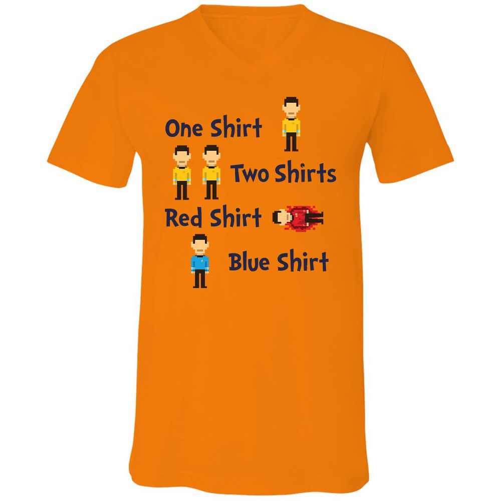 Red Shirt, Blue Shirt - Orange - 11
