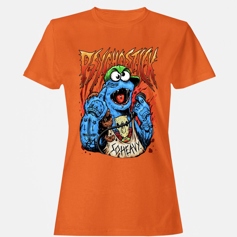 Women's T-Shirt - RVSLE638 - Orange - 11
