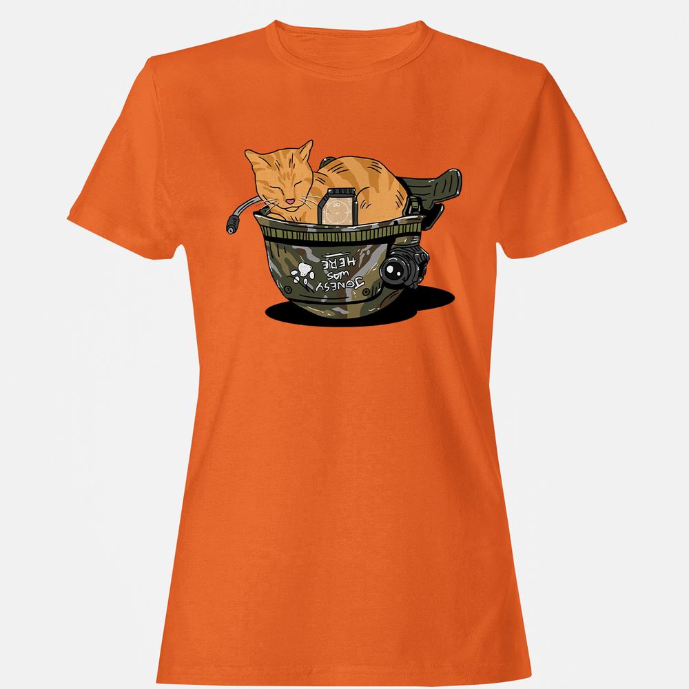Women's T-Shirt - Q2PHNE9G - Orange - 11