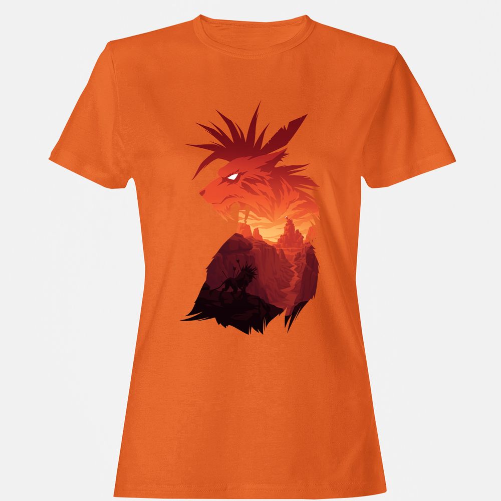 Women's T-Shirt - Y89EXNYM - Orange - 11