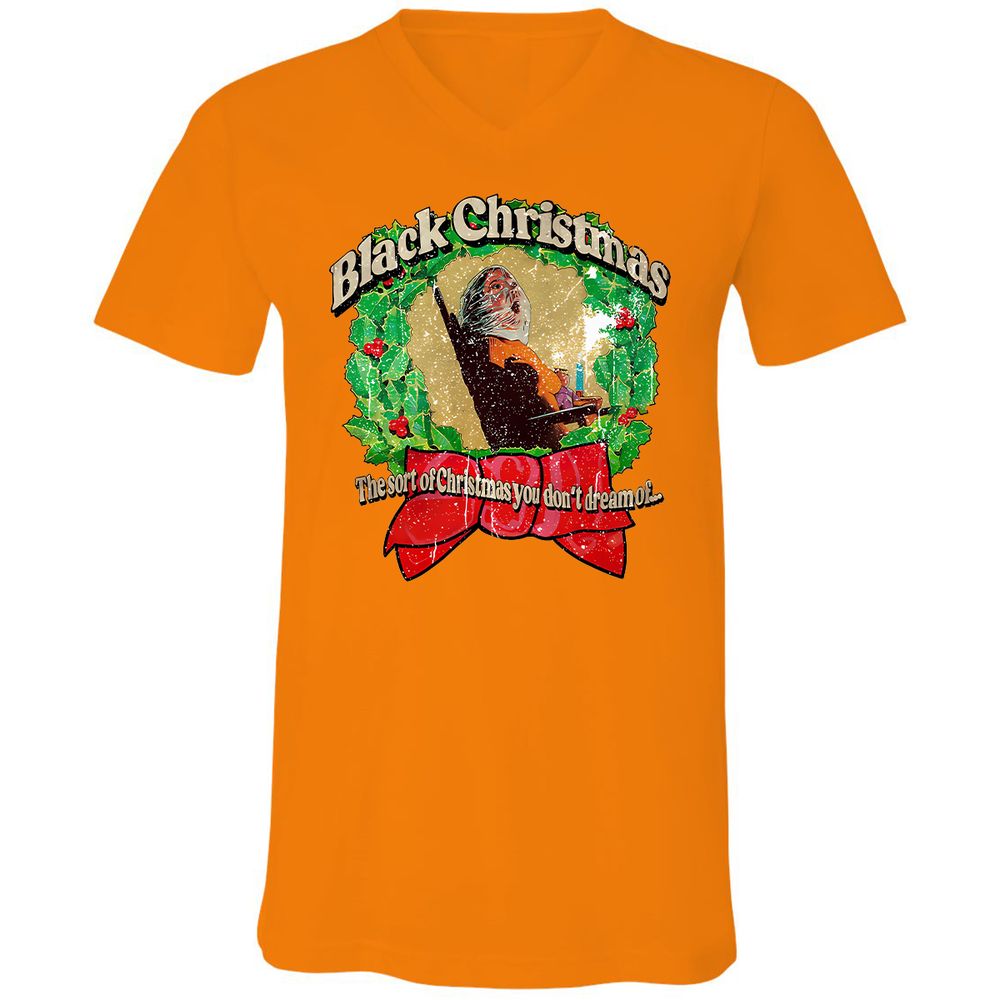 Unisex V-Neck T-Shirt - FBB182PE - Orange - 11