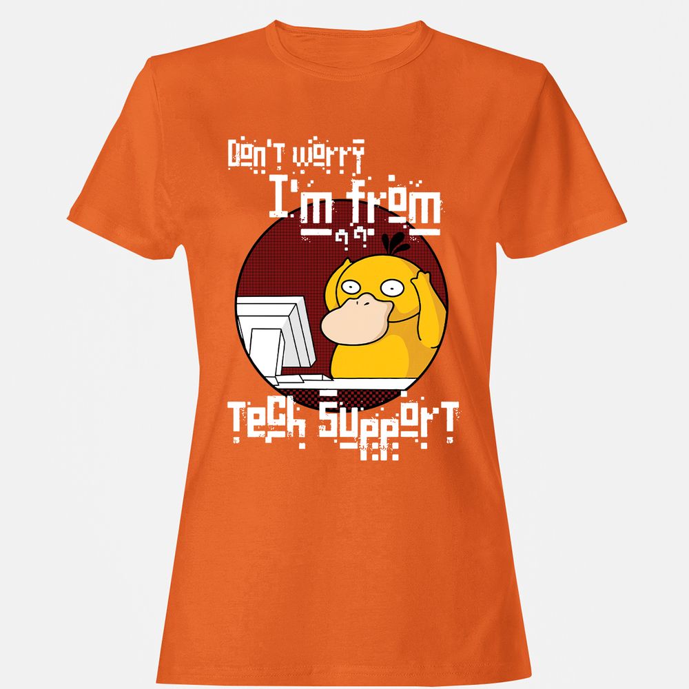 Women's T-Shirt - FUZRX6FB - Orange - 11