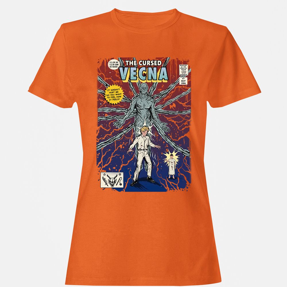 Women's T-Shirt - HBRP8DY9 - Orange - 11
