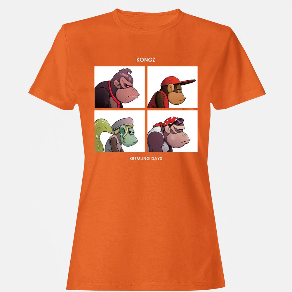 Women's T-Shirt - FEVBYFK2 - Orange - 11
