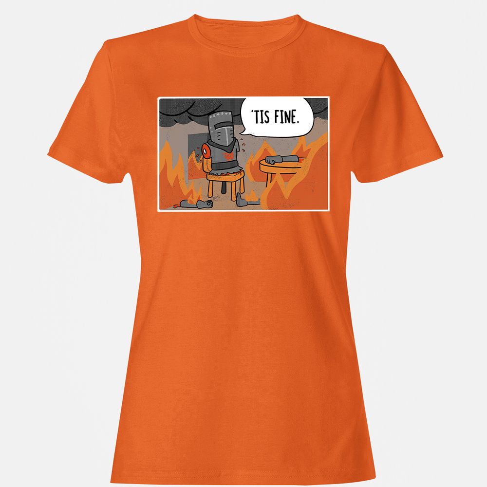 Women's T-Shirt - 4Z1QF4W5 - Orange - 11